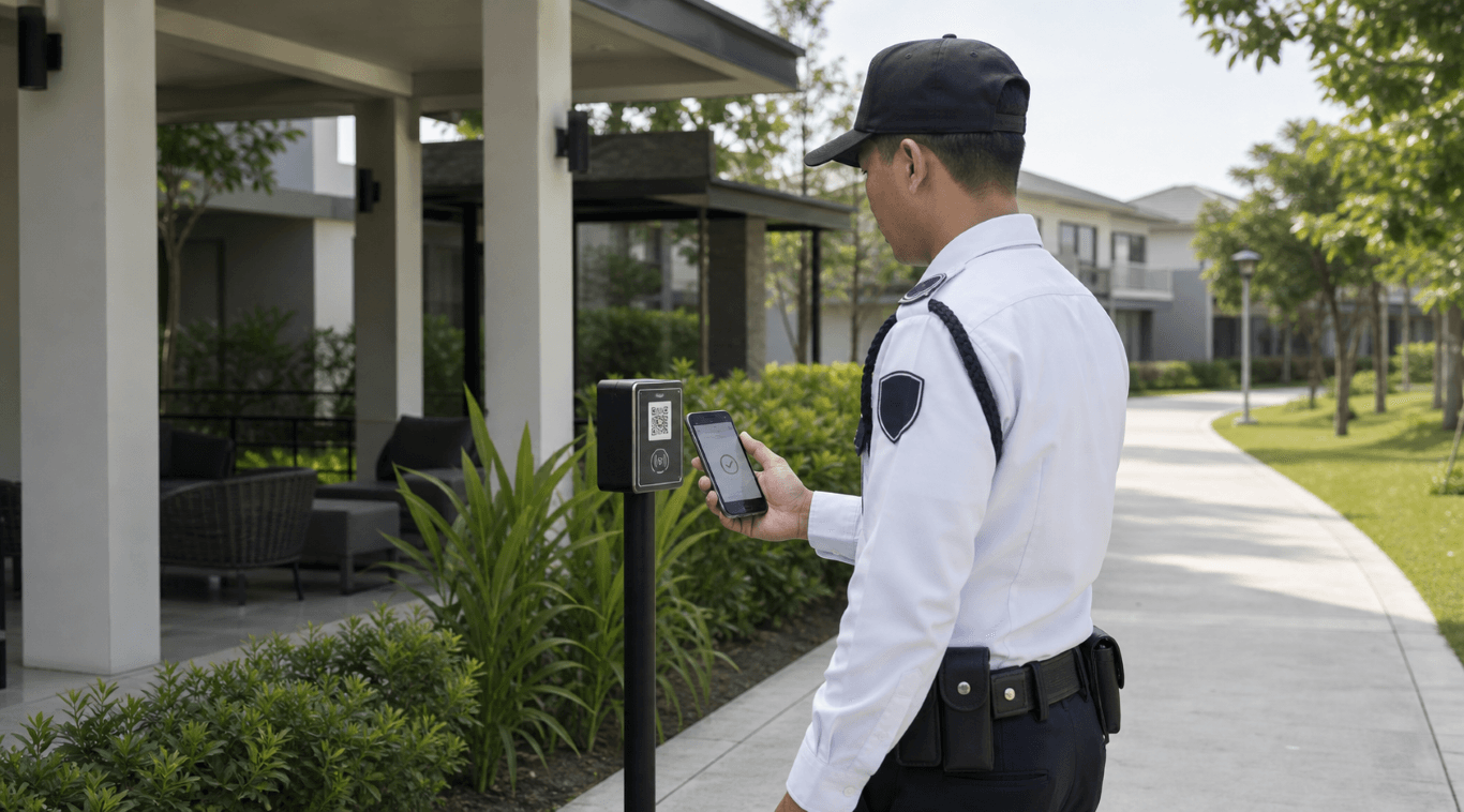 Guard tour checkpoint system